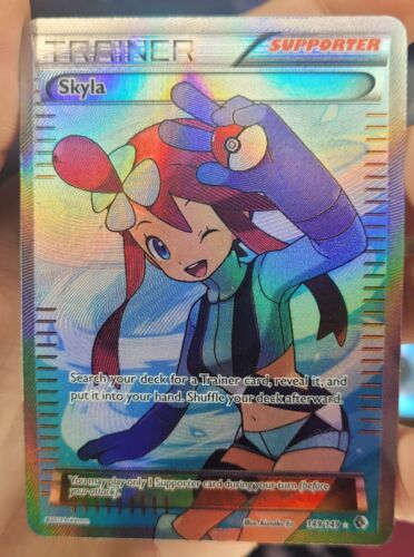 Pokémon TCG Skyla Boundaries Crossed 149/149 Holo Full Art