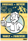 Fallout Poster Vault Boy Pin Up Video Game Poster Gaming Fallout