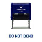Do Not Bend Office Self-Inking Office Rubber Stamp