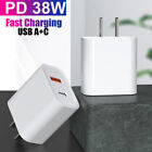 PD 18W 20W Fast Quick Charge USB A Type-C Wall Charger Adapter For iPhone 12 11