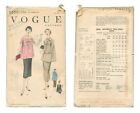 1955 VOGUE Maternity Pattern Number 8550  Size 14  32 Bust  35 Hip