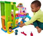 Little People Toddler Playset with Figures & Toy Car, Light-up Learning Garage
