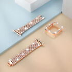 Luxury iWatch Band Strap+Bling Diamond Case For iWatch Series 9 8 7 6 5 SE Ultra