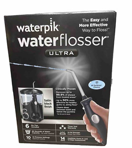 NEW Sealed Waterpik Ultra Waterflosser w/ 6 Tips & 10 Pressure Settings WP-112W