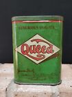 New ListingVintage advertising Queed vertical pocket tobacco tin-Empty