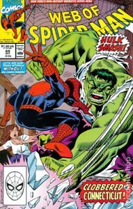 Web of Spider-Man #69 FN- 5.5 1990 Stock Image Low Grade