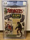 Avengers 8 - CGC 5.0 OW/W - Marvel Silver Age Key 1st Kang The Conqueror, UKPV