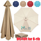 9ft/10ft Patio Umbrella Cover for 8 Rib Replacement Canopy Top Outdoor Umbrella