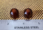 Reproduction Root Beer Marbled Motorola 50XC 52 Catalin Radio Knobs 2nds *Read*