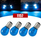 4x Blue 1157 12V Light Bulbs Auto Car Brake Stop Signal Turn Tail Lamp S25 (For: 2023 Kia Rio)