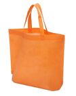 Orange Tote Bag Bulk (12 Count) Reusable, Shopping, Grocery, Travel …