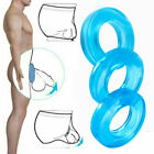 High 3Pcs Transparent Elastic Soft Thong C-strap Ring Circle Men Sexy Underwear
