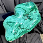 New Listing3.06LB Natural Glossy Malachite Cat Eye Transparent Cluster Rough Mineral Sample