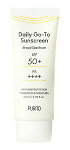 Purito Daily-Go-To-Sunscreen, SPF 50+, PA ++++, 60 mL - US Seller