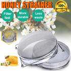 Stainless Steel Beekeeping Double Honey Sieve Strainer Filter Apiary Equipment