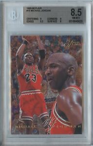 New ListingMichael Jordan 1995 96 flair basketball #15 Chicago Bulls BGS 8.5
