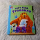 BEAR IN THE BIG BLUE HOUSE Tv Show Book Lets Find Treasure Jim Henson Tv Show