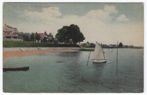 Branford Connecticut, Vintage Postcard View of Pine Orchard, 1912