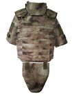 Body Armor Vest ATACS-AU size XL Plate Carrier Tactical with 3A inserts
