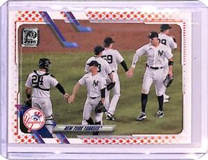 2021 Topps Orange Stars #39 New York Yankees /99 Baseball Card NM-MT ID:23324