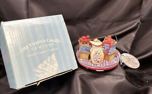 Adorable Old Virginia Candle Co Berry Basket Candle Capper Stopper New in Box