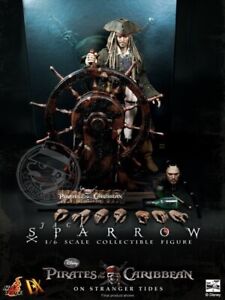 Hot Toys DX06 1/6th Scale Pirates of the Caribbean Captain Jack Sparrow MIB