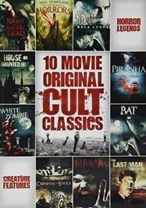 10-Film Horror Cult Classics Collection - DVD - VERY GOOD