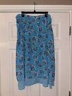Sag Harbor Skirt Women’s Size 18W Blue Floral