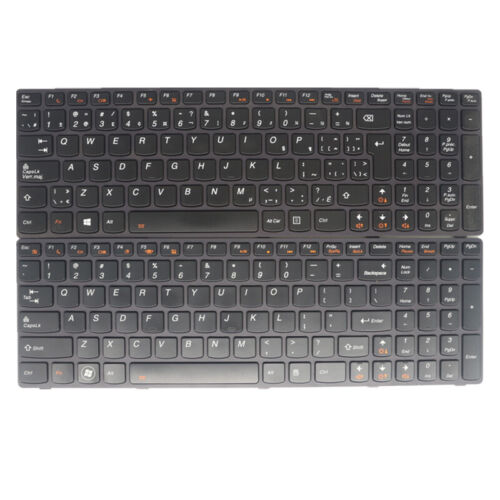 For Lenovo Y580 Y590 Laptop Backlit Keyboard Big/ Small carriage return 25205471