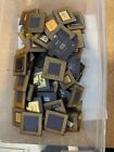 3lb 6 Oz Mixed Lot Gold Pin Ceramic CPU- Sold As Scrap For Gold Recovery