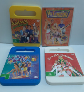 Hi-5 Kids DVDs Bundle Of 4 Hi 5 DVDs - Free Tracked Postage