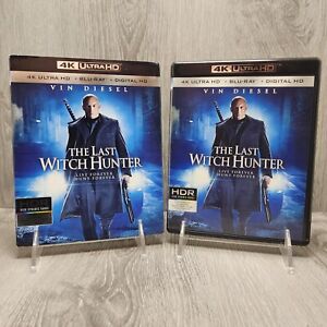 The Last Witch Hunter 4K UHD + Blu-ray + OOP Rare Slipcover Ultra HD Diesel