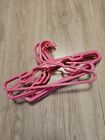 Children's Pink Clothes Hangers Lot of 11 preowned