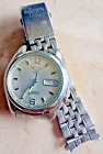 SEIKO 5 7S26-01V0 A4 KY STAINLESS STEEL STYLE 21 JEWELS JAPAN WATCH*WINDS,WORKS