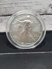 2021-W $1 BURNISHED AMERICAN EAGLE Type 2 Uncirculated 1 Oz .999 Silver Coin COA