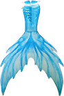 Fabulous Mermaid Tail for Adult Women Men Mermaid Tail with No Flipper Beach Mer