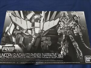 Bandai 1/144 RG RX-0 Gundam Unicorn Unit 3 Phenex Narrative Ver. New