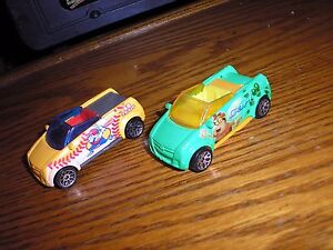 Nice Lot of 2 Different 1/58 Matchbox Opel Frogster Roadster Pickup Trucks