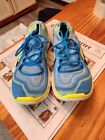 Nike Free Flyknit 5.0 Blue Neon Yellow Running Shoes Men’s Size 8.5 (615805-404)