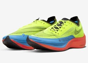 Nike ZoomX Vaporfly Next% 2 'Volt Bright Crimson' DV3030-700 Men’s Size: 9.5