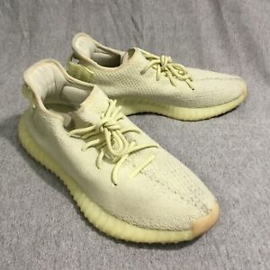 Adidas Men Yeezy Boost 350 V2 Yellow Butter Sneaker F36980 Size 10