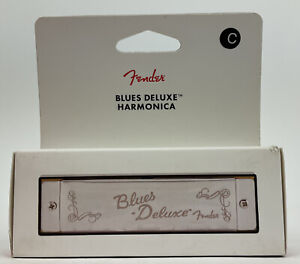 New Fender Blues Deluxe Harmonica Key Of C New In Box