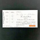 1962 PA Democratic State Committee Annual Dinner Ticket President John F Kennedy