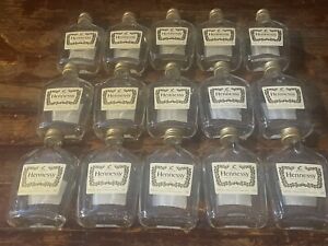 HENNESSY VERY SPECIAL COGNAC 15 EMPTY BOTTLE 100ML Crafts Reuse Party Favors