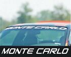 CHEVROLET MONTE CARLO NASCAR SS PACECAR WINDSHIELD BANNER BROW DECAL STICKER