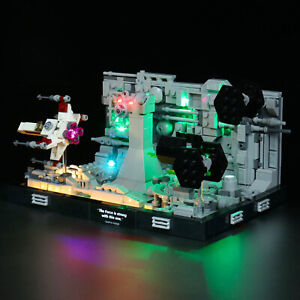 LocoLee LED Light Kit for Lego 75329 Death Star Trench Run Diorama Lighting Set