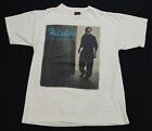 Rare Vintage BROCKUM Phil Collins In Concert 1994 Tour T Shirt 90s Rock White L