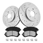 300.1mm Front Coated Brake Rotor Ceramic Pad for Oldsmobile Silhouette 2002-2004
