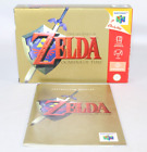 Zelda: Ocarina of Time N64 Box & Manual Only ULTRA RARE 