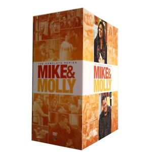 MIKE & MOLLY: The Complete Series (DVD, 17-Disc Set)  New Sealed Free Shipping